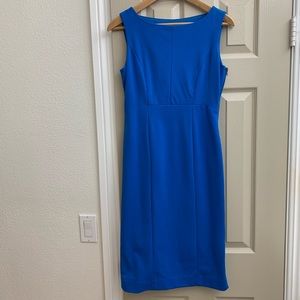 Banana Republic blue career midi dress size 2